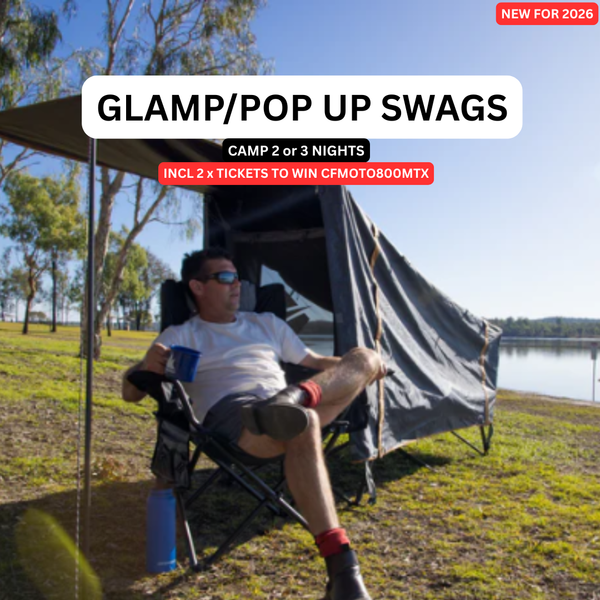 ADV FEST 2026 – Pop-Up Off The Ground Swag